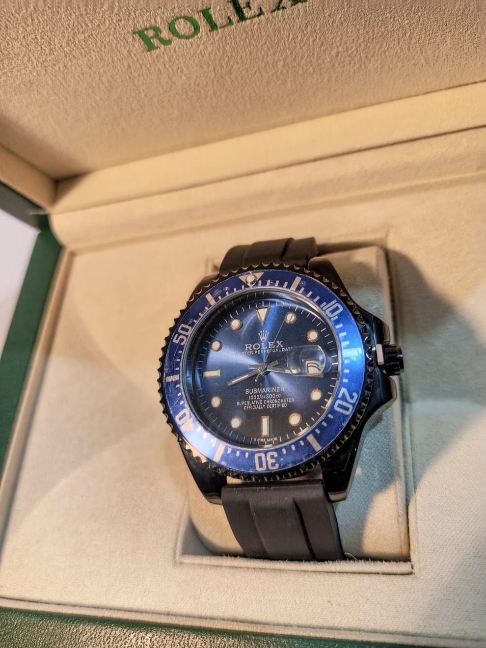 Rolex Yatch Master ( Blue)