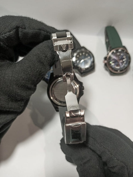 Rolex Yatch Master ( Black-Blue)