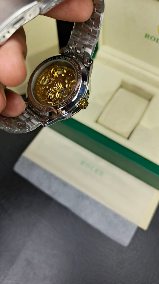 Rolex Automatic Skeleton Edition ( Two-Tone )