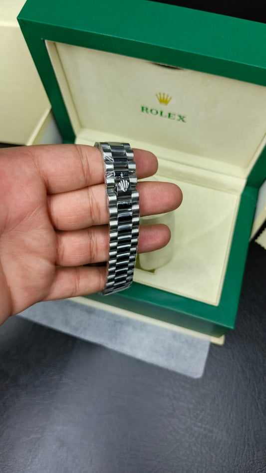 Rolex Day-Date (Silver-Blue)