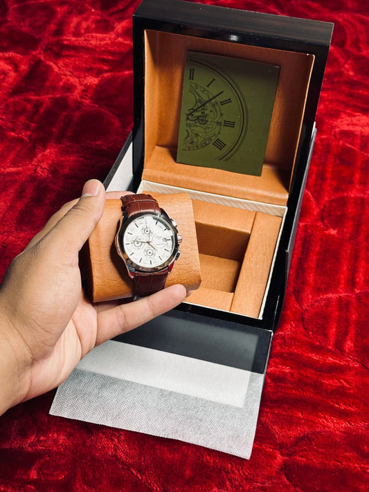 Tissot PRX 1853 ( All chrono Working & Leather Strap)