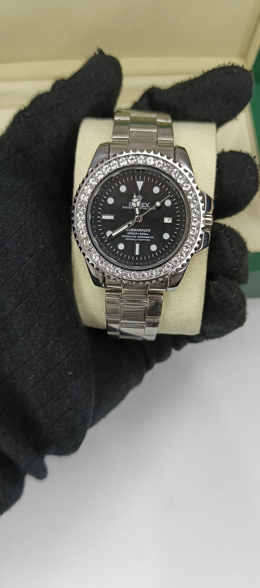 Rolex (With Rotating Diamond Bazel)