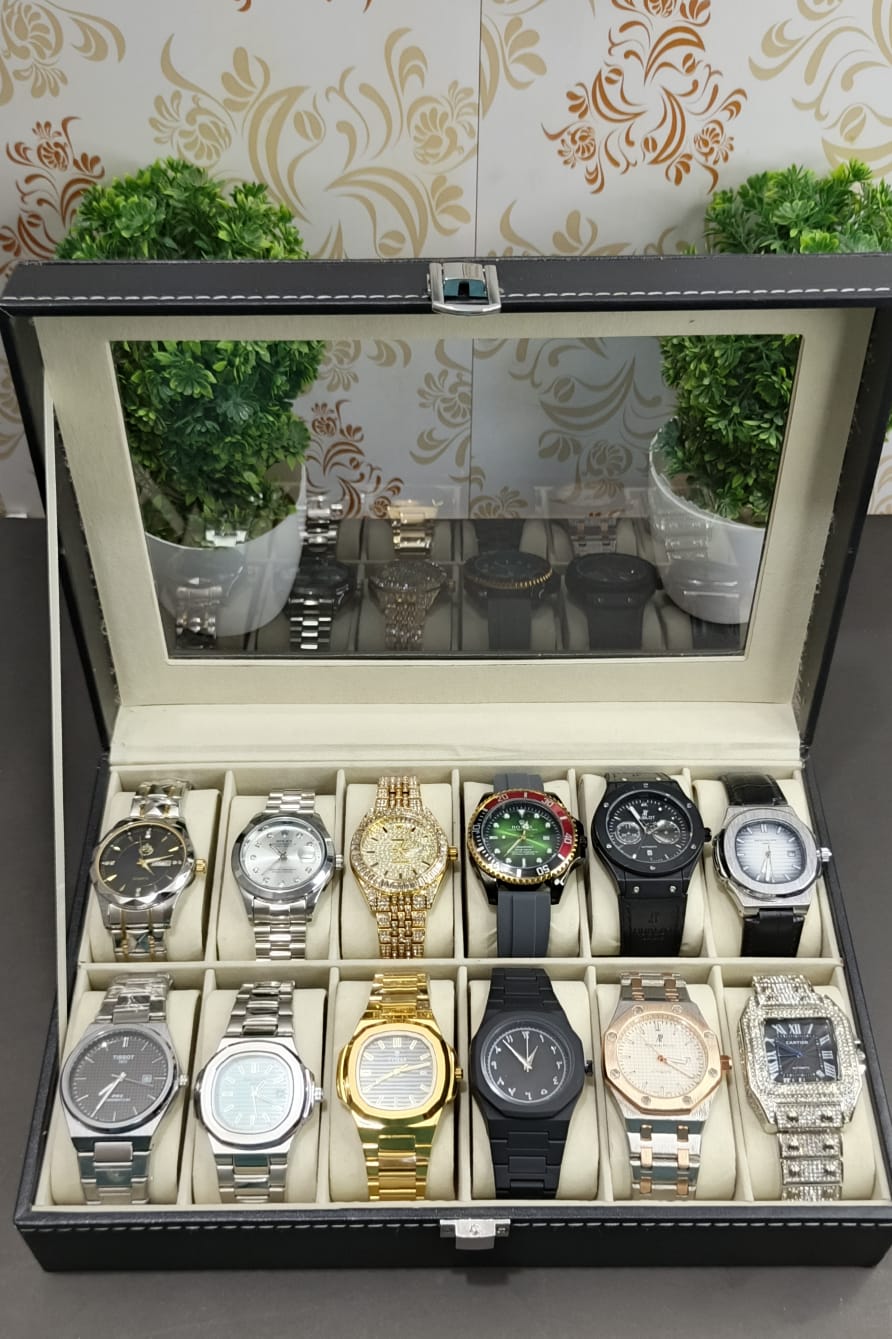 Max Deal Pack –Select  Any 12 Quartz Movement Watches