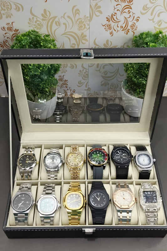 Max Deal Pack –Select  Any 12 Quartz Movement Watches