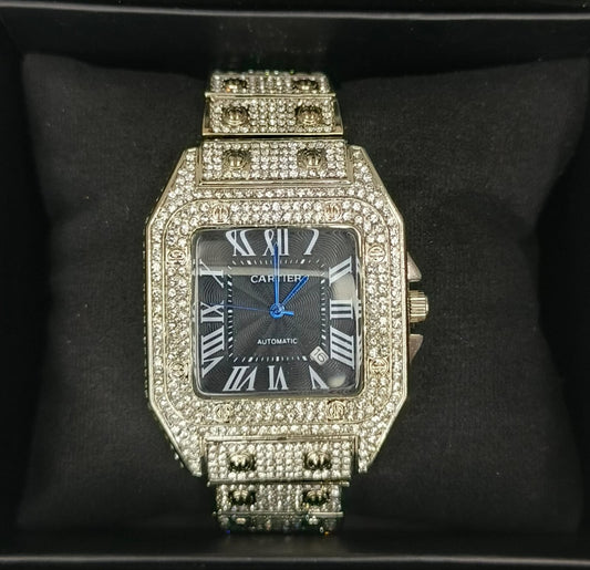 Cartier Sentos Diamond Iced out