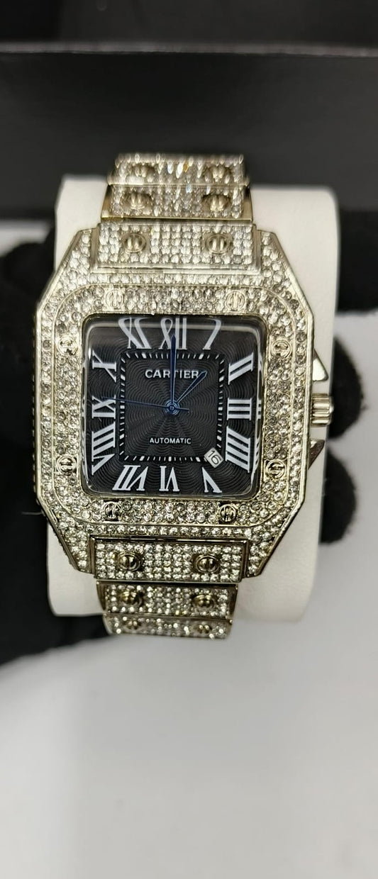 Cartier Sentos Diamond Iced out