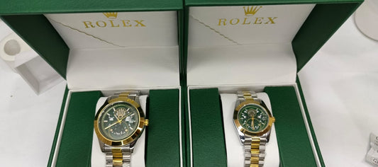 Rolex Skeleton Couple Watch